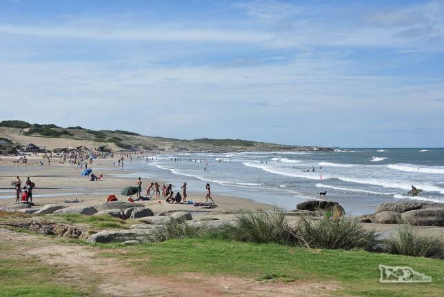 A praia de Punta del Diablo, no litoral do Uruguai